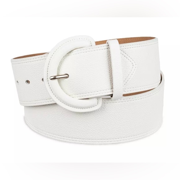 LC Lauren Conrad Accessories - Lauren Conrad Wide Covered Buckle Dress Belt